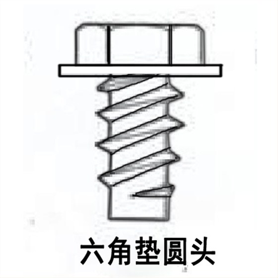 六角墊圓頭 六角墊圓頭