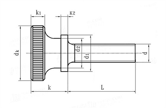 不銹鋼滾花螺絲 不銹鋼滾花螺絲