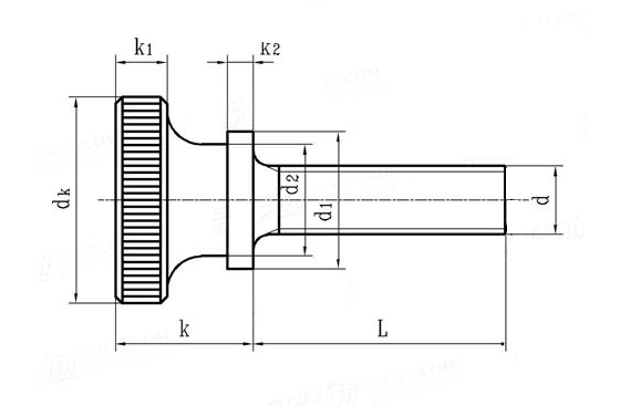 不銹鋼滾花螺絲 不銹鋼滾花螺絲