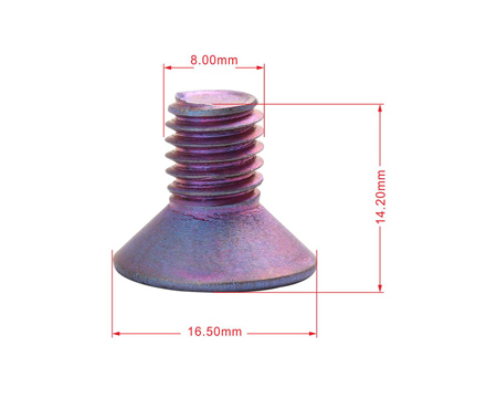 陽極彩色鈦螺絲
