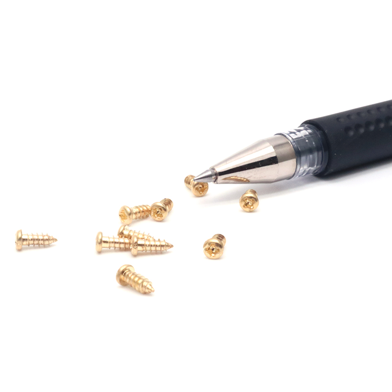 十字槽銅螺絲訂制，十字黃銅螺絲供應(yīng)，十字槽銅精密螺絲工廠定制